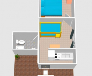 Zweizimmer Mini Appartement